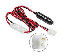 Câble d'alimentation CB pour radio mobile ICOM de 170,2 cm, câble d'extension robuste à 2 fils, fusible 15 A, compatible avec station montée sur véhicule IC-2300H IC-F5063 IC-F6063