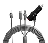Câble d'alimentation CC 3 en 1 pour Mini - Rallonge étanche avec insert USB C et DC, 16 AWG, prend en charge jusqu'à 100 W (20 V 5 A), compatible avec Mini (3 mètres)