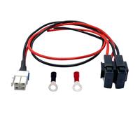 Câble d'alimentation CC 4 broches 12 AWG de 1,1 m compatible avec radio Yaesu FT-450 FT950 Ken Wood TS-480 TS-590SG TS-890s Icom IC-7000 IC-7600