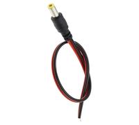 Câble d'alimentation CC 5,5 x 2,1 mm pour éclairage LED CCTV 12 V 2 A Appareils Pigtail Isolé en PVC
