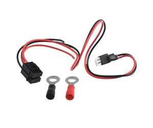 Câble d'alimentation CC à 6 broches de 1 m, 30 A avec fusible pour émetteur-récepteur radio jambon, cordon robuste 16 AWG, compatible avec Kenwood TS-50s TS-440 TS-450, ICOM IC-706, Alinco DX-70T