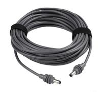 Câble d'alimentation CC de rechange pour Starlink pour mini, cordon TPE étanche pour installation de réseau extérieur, charge noire, 2 m, 5 m, 10 m de longueur pour voyage (10 mètres)
