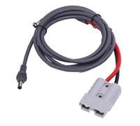 Câble d'alimentation CC Satellite, Connecteur de Câble d'extension CC Satellite Résistant à la Pluie Stable 18 AWG en Caoutchouc Violet Cuivre Plastique pour Véhicule électrique (#2)