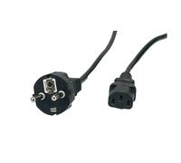 Câble d'alimentation CEE7 IEC C13-POSAC-C13EU50 noir 5m