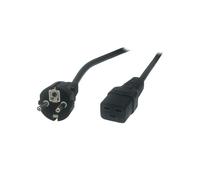 Câble d'alimentation CEE7 IEC C19-POSAC-C19-16/EU15 noir 1,5 m