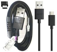 Câble d'Alimentation chargeur USB Type-C Original Sony Xperia Xz XZs XZ1 XZ2 Compact Ultra
