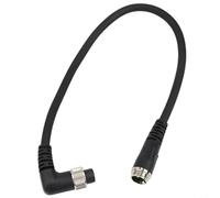 Câble d'alimentation compatible avec adaptateur de sécurité avec batterie Ring Spotlight Cam Plus/Pro Plus Reolink Argus Pro 76 m/10 m de long en TPE résistant aux intempéries