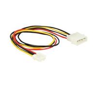 Delock - Câble d'alimentation - connecteur mini-alimentation 4 broches (F) pour alimentation interne 4 plots (M) - 40 cm