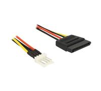 Delock - Câble d'alimentation - connecteur mini-alimentation 4 broches (M) pour alimentation SATA (M) - 60 cm