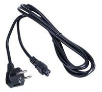 Câble d'alimentation CP NB-10A Euro 3 broches C5 IEC 3m norme hybride C/E/F CEE 7/7 noir