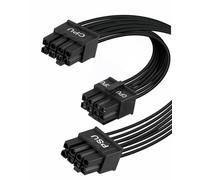 Câble d'alimentation CPU pour Cor-sair, Câble PSU Mâle 8 Pin vers CPU Mâle 8 Pin et 4+4 Pin, Adaptateur d'alimentation Carte Mère EPS-12V pour Ther-maltake, ARES-Game, Alimentations Cor-sair