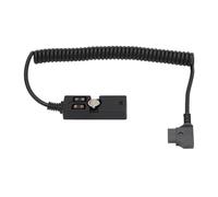 Câble d'alimentation D Tap vers 2 Ports, Mâle vers Femelle, Cordon d'alimentation Répartiteur de Robinet D avec Vis à Anneau en D 1/4, Indicateur LED, Câble Répartiteur de