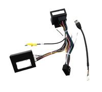 Câble d'alimentation d'autoradio Canbus, connecteur de prise de faisceau de câbles compatible avec Chery Jetour X70 2017-2018, Android 2 DIN, GPS, lecteur vidéo MP5