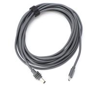 Câble d'alimentation DC rectangulaire pour satellite 100 W 12 m noir