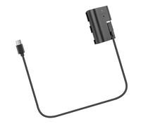 Câble d'alimentation de batterie portable type C vers LPE6 pour câble d'alimentation USB C 90D 80D 70D 60Da Mark 6D 7D USB C