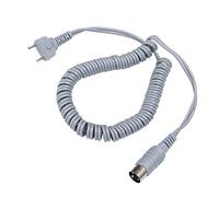 Câble D'alimentation de Cordon de Pièce à Main de Perceuse à Ongles, Pièce de Rechange pour Machine de Manucure Pédicure Outil Accessoire de Machine de Perceuse à Ongles, Connecteur de(Gris)