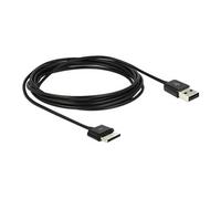 - Câble d'alimentation / de données - USB (M) pour ASUS 36-pin connector (M) - 1 m - noir - pour ASUS Transformer Pad TF701T; Vivo Tab TF810C;