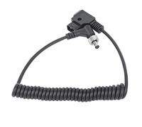 Câble d'alimentation de moniteur CC, câble d'alimentation de moniteur de port CC D-TAP Câble d'alimentation à ressort avec verrouillage pour BMCC BMPC pour ATOMOS pour moniteur BESTVIEW pour éclairage