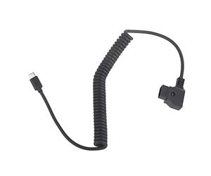 Câble d'alimentation de Moteur de Type C, Câble d'alimentation USB C vers D, Câble de Charge pour Accessoires D'appareil Photo Numérique, Batterie à Montage en V, Prise de Vue en