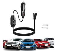 Câble d'alimentation de rechange pour réfrigérateur Miini, cordon d'alimentation pour congélateur | Câble d'alimentation portable pour boîte froide de voiture, 12 V/24 V, cordon d'alimentation à 2