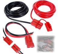 Câble d'alimentation de treuil à déconnexion rapide, câbles à déconnexion rapide robustes avec prises à connexion rapide, câblage en cuivre de calibre 4 4 AWG pour une large gamme d'applications de