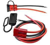 Câble d'alimentation de treuil à déconnexion rapide de 2,1 m, câblage en cuivre de calibre 4 4 AWG pour une connexion et une déconnexion faciles