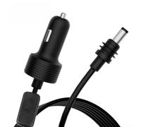 Câble d'alimentation de voiture 30 V 2 A pour Starlink pour mini, DC mâle vers 12 V/24 V Boost pour câble de chargeur avec affichage numérique, fil noir de 2 m pour camping-car, van, camion (2 mètres)