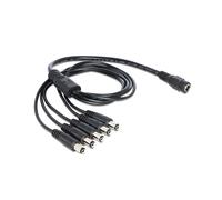 Câble d'alimentation DeLOCK 83288, Noir, 0.5 m, Connecteur Mâle vers Connecteur Femelle, Spécification 83288
