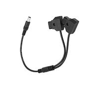 Câble d'alimentation du Moniteur DC 5.5 2.1 Femelle vers Double DTAP Mâle, Faible Génération de Chaleur, Câble d'alimentation pour Lumière de Remplissage
