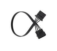 Câble d'alimentation du Séparateur De Moyeu Ventilateur À 4 Broches 1 À 1 Way PC Cable D'extension du Boîtier Refroidissement PC pour Ordinateur 4pin Computer Optical Drive Corde