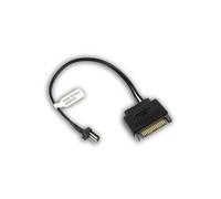 EK Câble Adaptateur 3-Pin vers SATA 15-Pin Mâle-Mâle, Longueur 0.15m, RoHS, Noir, Origine Chine - Connecteur Alimentation Ventilateur