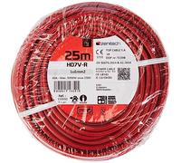 Câble d'alimentation électrique H07V-R 6mm² rouge - 25m - Zenitech