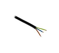 Zenitech - Câble d'alimentation électrique U1000R2V 3G6 Noir - 50m Noir