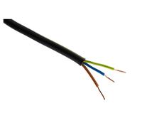 Câble d'alimentation électrique U1000R2V 3G2,5 Noir - 5m