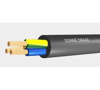 Câble D'alimentation En Caoutchouc Noir 3G2.5mm² 100M Rouleau - 020697 [100 Mètres]
