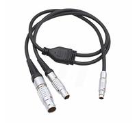 Câble d'alimentation en Y RS 3 Broches pour caméra Alexa Preston Micro Force V + F 10 Broches vers Moteur analogique Heden M26T 4 Broches 1.2M