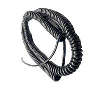 Câble d'alimentation enroulé à 2 noyaux 18AWG 20AWG 24AWG cuivre pur | Câble ondulé télescopique élastique à 2 noyaux rétractable flexible (0,75 mm2 18awg,Stretch 2,5 mètres)