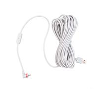 Câble d'alimentation et adaptateur pour Ring Spotlight Cam Plus/Pro, 7,6 m/10 m, câble de charge résistant aux intempéries avec matériau TPE, protection ignifuge (7,6 m)