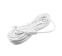 Câble d'alimentation et adaptateur Ring Spotlight Cam Plus/Pro - 10 m - Résistant aux intempéries - Pour caméras Ring - Matériau TPE - Utilisation en intérieur/extérieur - Non (10 m)