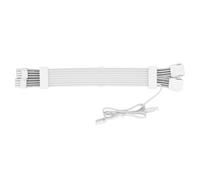 Câble d'alimentation GPU 2x8 Broches, câble d'alimentation de Carte Graphique 5V 3 Broches synchronisé Double LED ARGB PSU