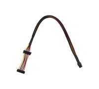 Câble D'Alimentation HDD SATA Adaptateur SATA à Angle Droit 15 Broches X2 Vers Mini 6 Broches ATX pour Dell Inspiron 3653 SéRie 3650 Compatible