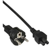 Câble d'alimentation InLine pour Notebook, connecteur 3 broches, noir, 5m