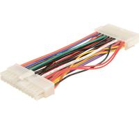 Câble d'alimentation int. 24 broches ATX mâle/20 broches ATX femelle0,15m