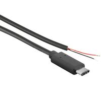 Câble d'alimentation Joy-it K-1473 Raspberry Pi®, Arduino, Banana Pi, Cubieboard [1x USB-C® mâle - 1x extrémité(s) ouverte