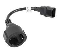Câble d'Alimentation C14/SCHUKO CEE7 Noir