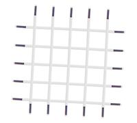 Câble D'alimentation LED D'entrée 10 Pièces 2x0, 5 Mm² Cuivre Blanc | Pvc, Deux Âmes Plates, Transmission Stable du Courant, Usage Intérieur, Lot de 10