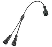 Câble d'alimentation LED étanche 3 m pour transformateurs d'alimentation CZJUTAI - Connecteur DC durable à 2 broches pour une utilisation en extérieur et en intérieur (0,5 m 1 à 2)