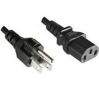 MicroConnect - Câble d'alimentation - IEC 60320 - 1.8 m - noir - Etats-Unis Noir G