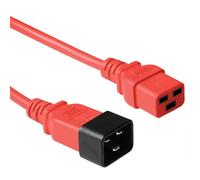 Câble d'alimentation MicroConnect C20-F vers C19M, 0,9 m, rouge, PE2019R09