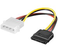 Câble d'alimentation MicroConnect SATA 4 broches-15 broches, 0,2 m